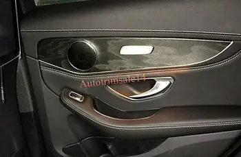

ABS Interior Rear Door Armrest Storage Box for Mercedes-Benz C-Class 14-15 W205