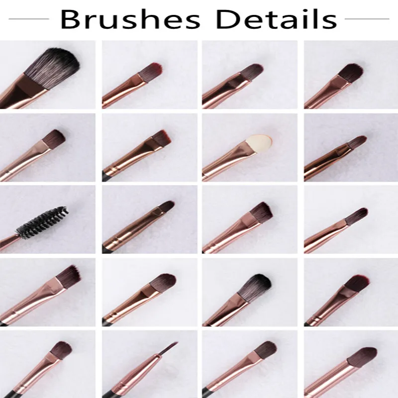 makeup brush set travel