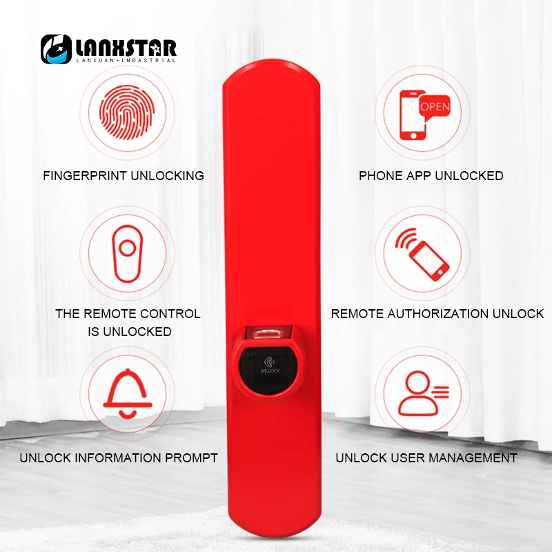 Новая роскошная двойная система интеллектуального микро замка ядро IP44 Bluetooth