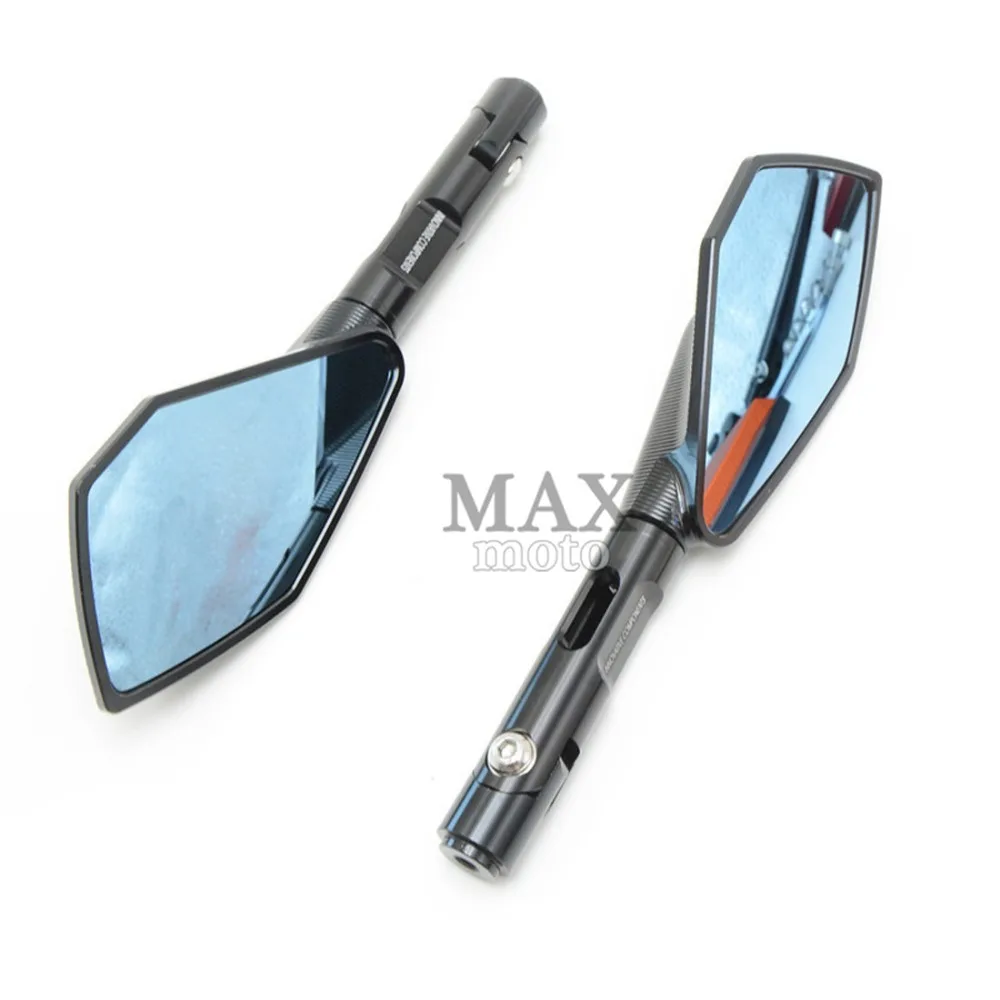 Black dirt bike parts Rear Side Mirrors Motorcycle rear view mirror MOTORBIKE rear view FOR