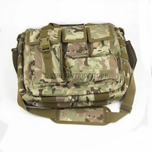 Открытый ноутбук сумки на плечо тактический военный Пеший Туризм Открытый Дорожная сумка подходит до 15 дюймов ноутбук сумка в черный/Тан/CP