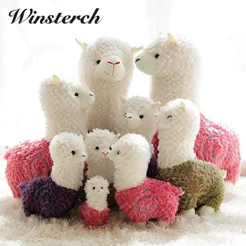 stuffed llama baby toy