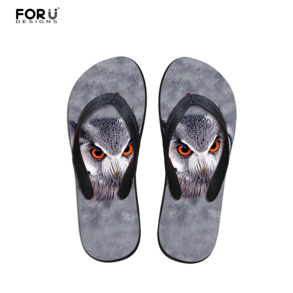animal flip flops for men
