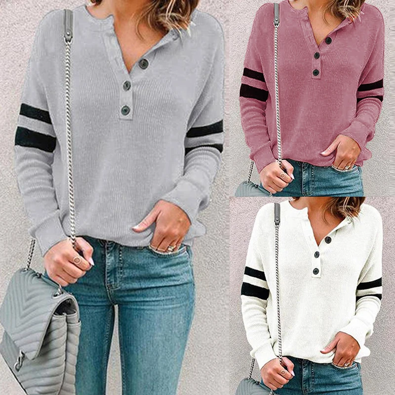 S-2XL Women Tunic Blouse Shirt 2019 Autumn Long Sleeve Blouses And Tops With Button Women's Clothing Female Patchwork Blusa Tops