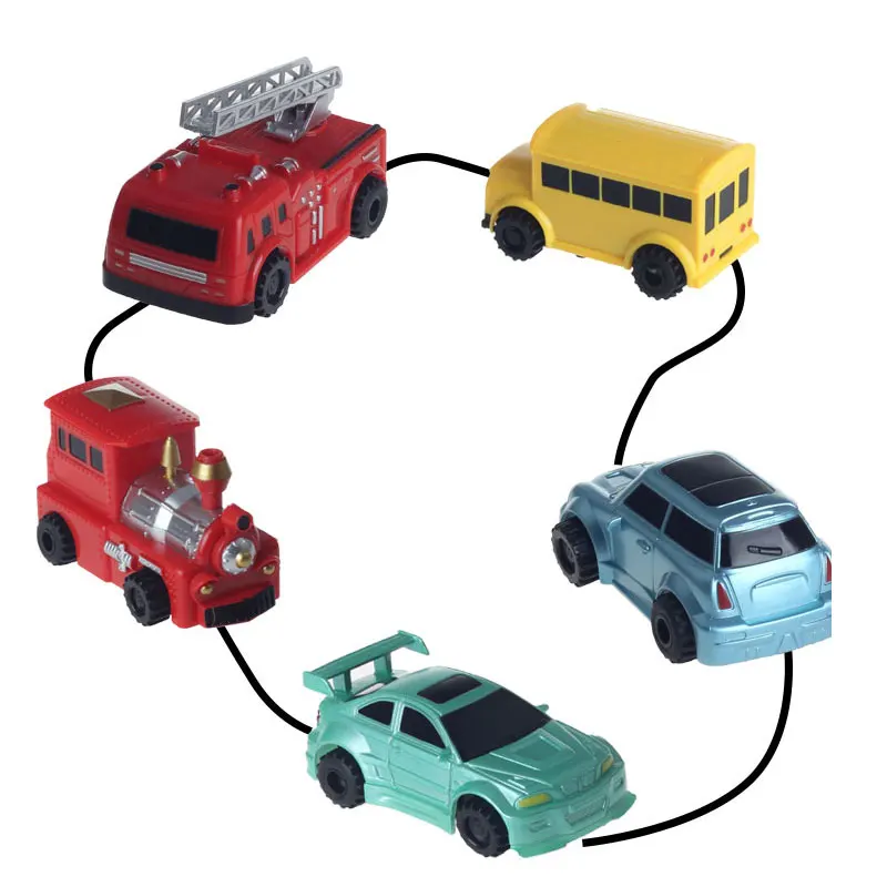 

magical track toys inductive tank car model car following by line you draw mini vehicle intelligence development kid's toy FSWOB