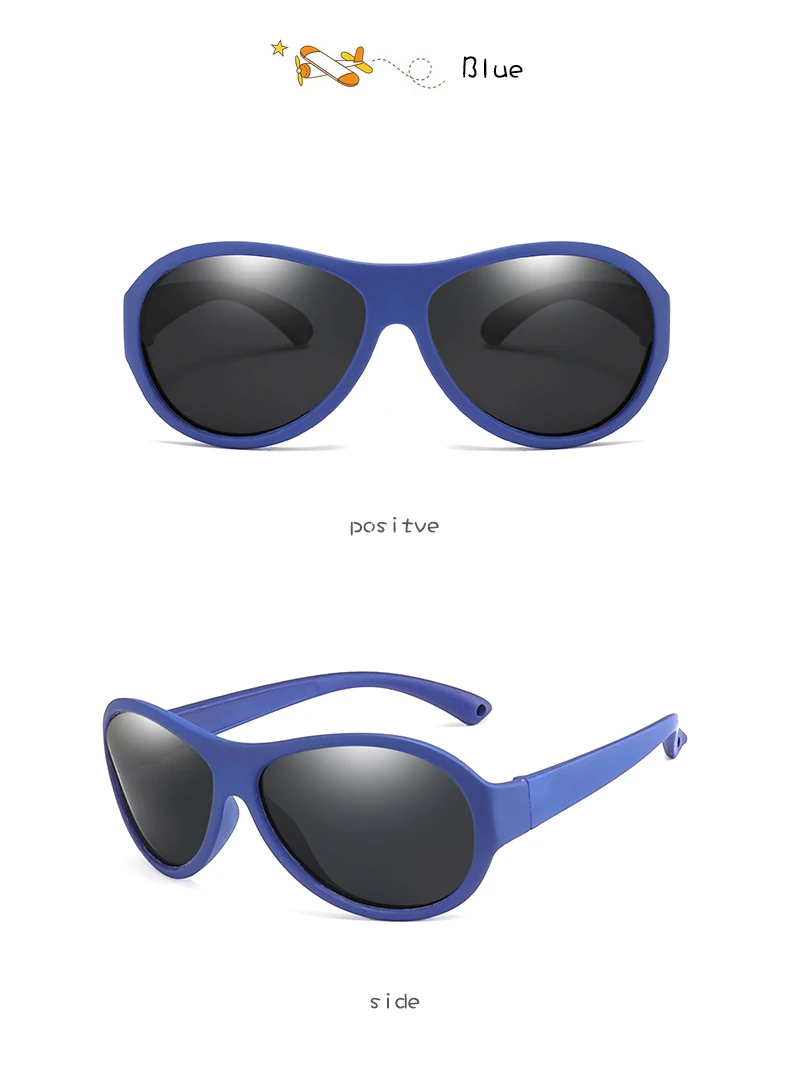 Детские квадратные поляризованные солнцезащитные очки для детей силиконовые безопасный TR90 солнцезащитные очки для мальчиков и девочек, UV400 с зеркальным покрытием линз, Gafas de sol R02