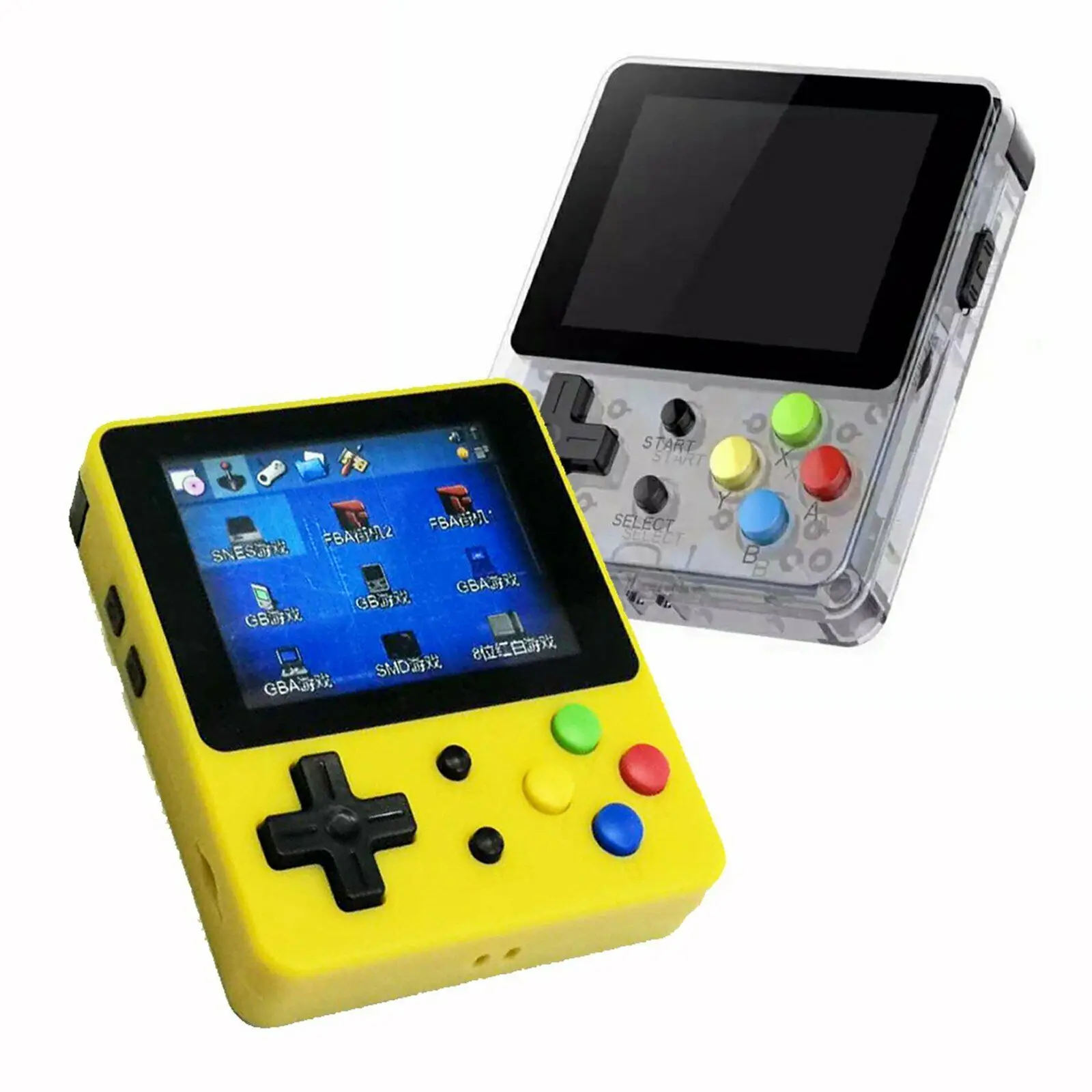 2 6 дюймовая портативная Ретро игровая консоль для GBA GBC GB FC SFC NEOGEO CPS PS1