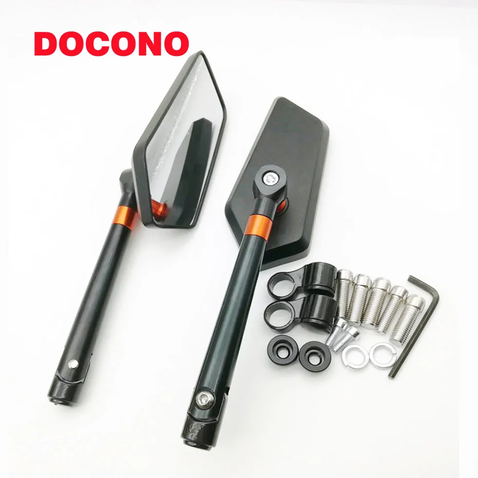 Universal motorcycle Rearview Mirrors for honda PCX125 GROM CBR250R CBR300R/CB300F/FA CBR500R