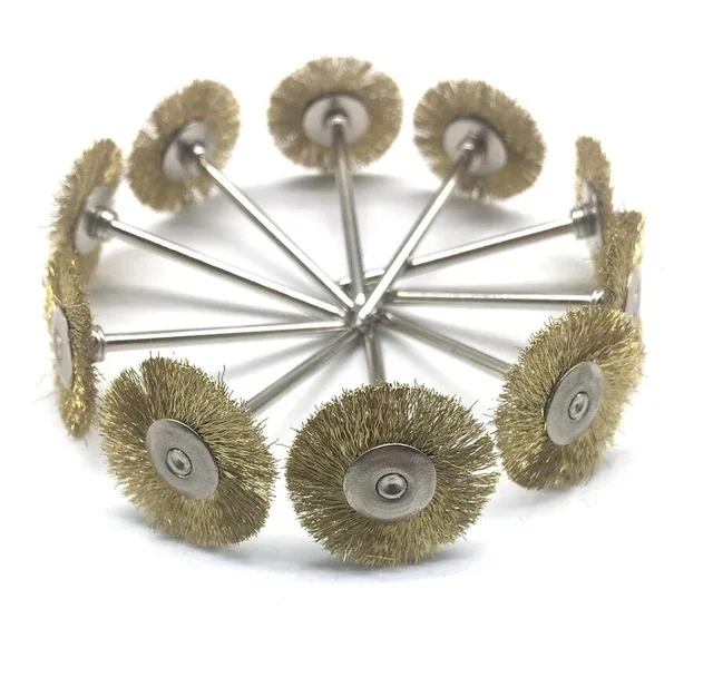 Yardwe Roue de polissage outil rotatif avec poignée pour bijoux montres engrenages 
