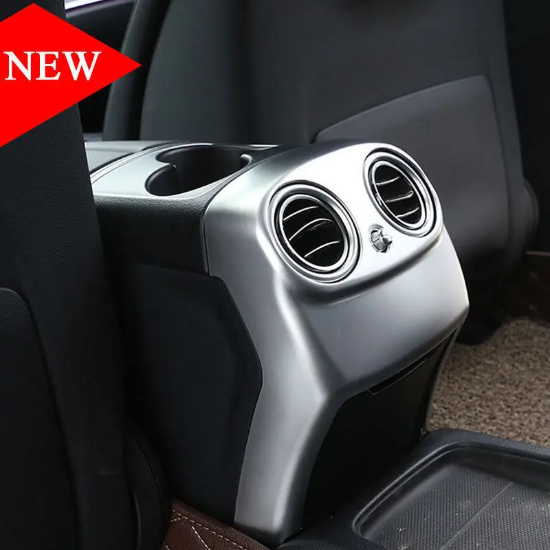

1pcs Chrome Rear Air Vent Outlet Cover Trim for Mercedes Benz E Class W213 2016-2017
