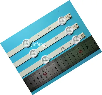 

60pcs/set LED Backlight Lamps LED 6916L-1106A / 1295A Strips for LG 32 inch LCD TV 32LN5100 32LN545B 32LN5180 6916L 1106A 1105A