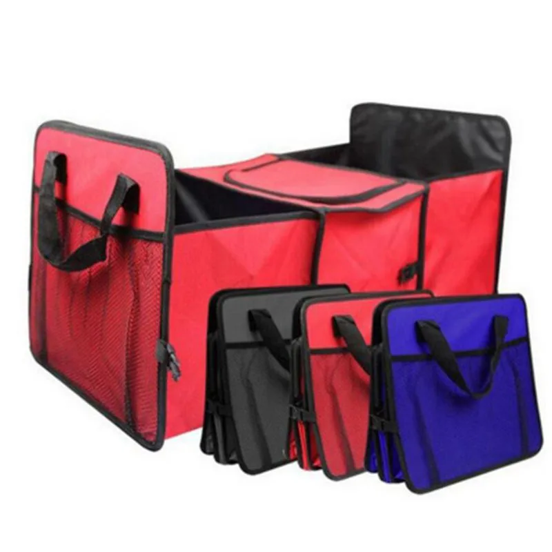 Car Organizer Trunk Box Bag Toys Food Storage Truck Cargo Container Bags Box Automobile Stowing Tidying