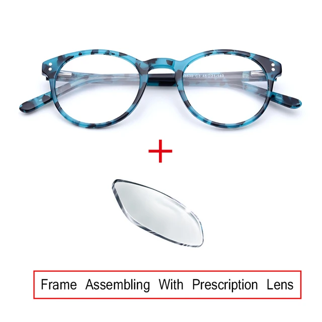 Acetate Kids Prescription Eyeglasses Correction Fashion Astigmatism