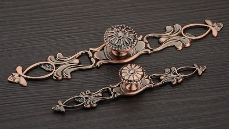 Compare Prices On Antique Copper Handles Furniture- Online Big Size Antique Copper Classical Cabinet Drawer Pull Handle And Knob( L:222MM H - Compare Prices On Antique Copper Handles Furniture- Online