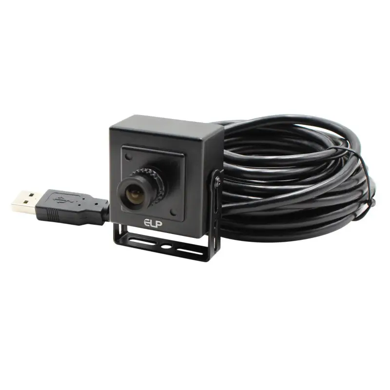 ELP USB камера наблюдения 5MP 2592x1944 CMOS Aptina MI5100 эндоскоп Usb для Linux Windows android|Камеры