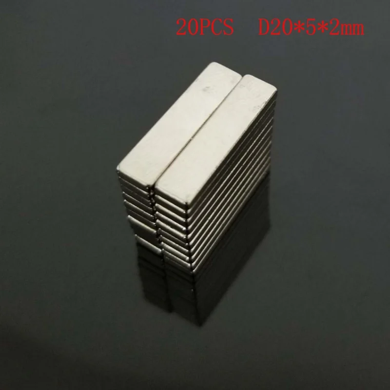 

20Pcs D20*5*2mm Magnet Super strong Neodymium Disc magnet NdFeB Magnet neodymium magnet