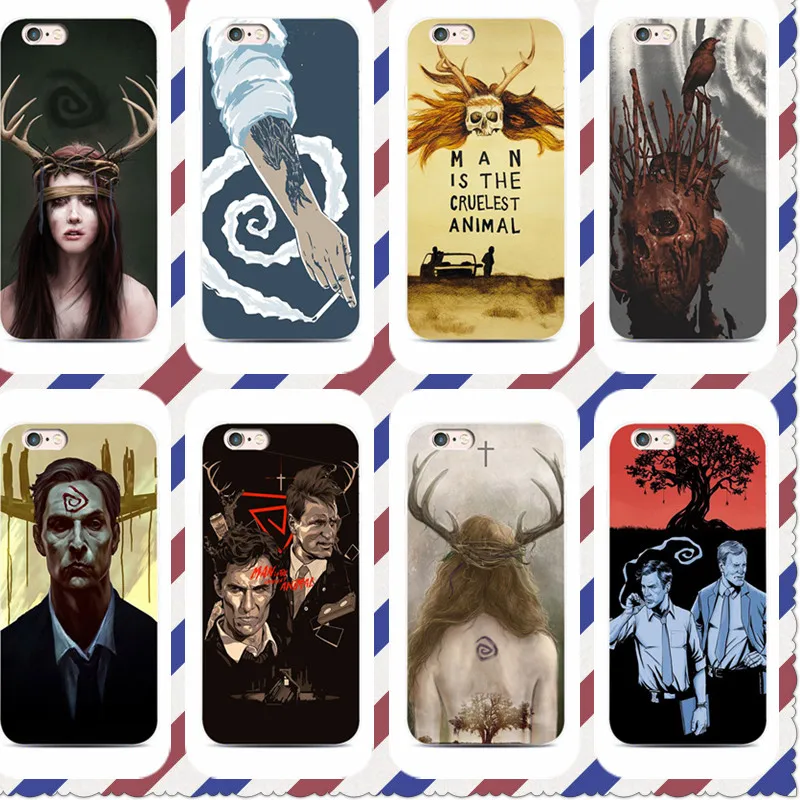 TRUE DETECTIVE phone Case For iphone 6 5s X 7 8 Plus Black silicone case For Samsung s5 6 s7 edge s8 s9 plus Case Cover