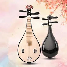 Professional Liuqin Lignum vitae Liu Qin Chinese Lute Mandolin Traditional Musical Instrument