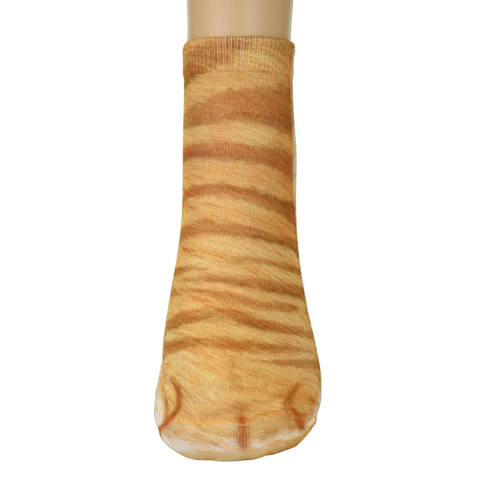 Fashion Novel Style Adult Unisex Animal Paw Crew Socks Sublimated Print