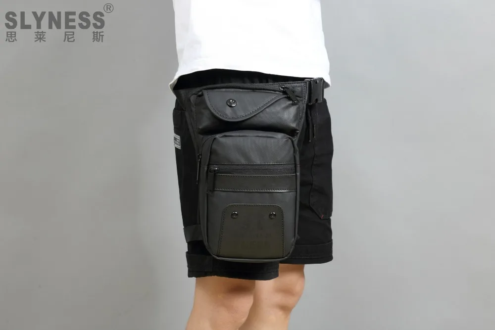 Новая модная мужская поясная сумка Оксфорд водонепроницаемый Дизайн Повседневная поясная сумка Военная ножная сумка мотоциклетная поясная сумка B18830h
