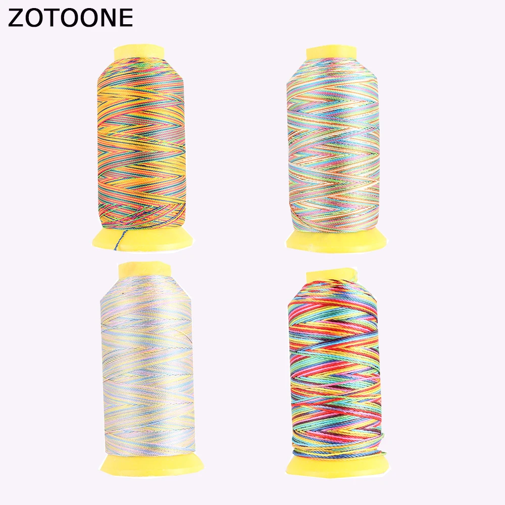 

ZOTOONE Spool Sewing Threads Jeans Cheap Machine Polyester Embroidery Sewing Thread Colorful Sewing Accessories Quilting Threads