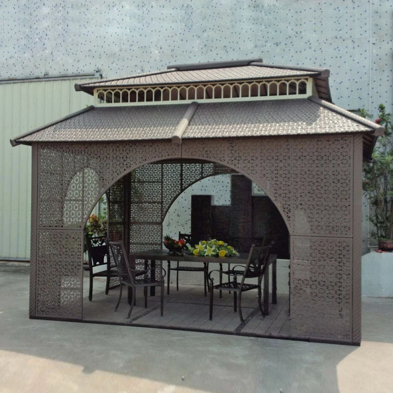 Gazebo из ротанга