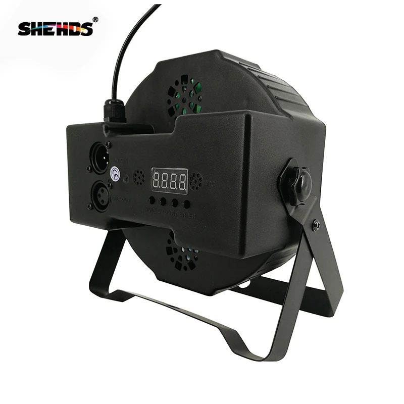 8pcs 뜨거운 판매 및 Hight 품질 플랫 LED 파 7X12w/7X18W RGBW 무대 워시 라이트 DMX 컨트롤러 DJ 장비 디스코 나이트 클럽 쇼