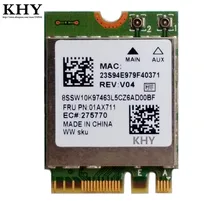 Беспроводной RTL8822BE 802.11ac wlan Bluetooth 4,1 для lenovo Thinkpad серии FRU: 01AX711 01AX712 01AX738 01AX739 01AX768