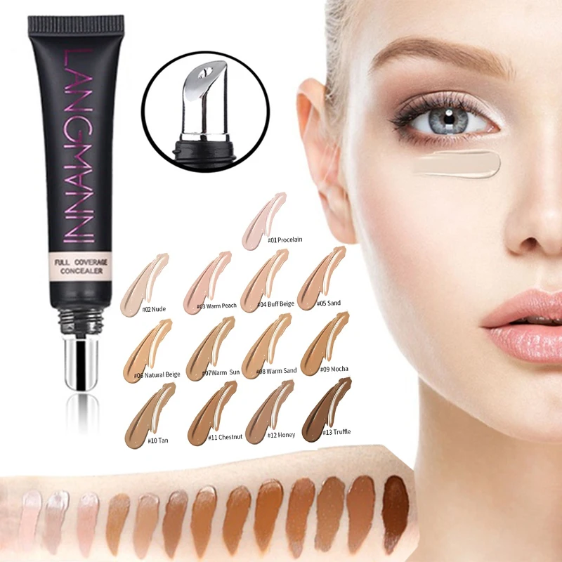 Face Make Up Base Concealer Cream Brighten Shadow Matte Long Lasting Smooth Makeup Primer Liquid Face Foundation