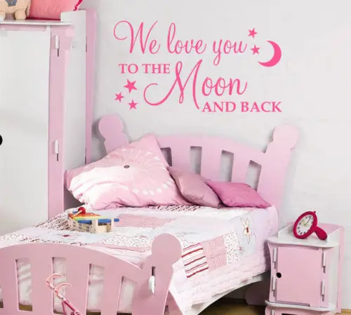 Diy Removable Wall Stickers We Love You To The Moon And Back Baby Wall Decal Quote Girl Boy Bedroom Nursery Wall Mural D87 Wall Stickers Aliexpress Diy Removable Wall Stickers We Love You To The Moon And Back Baby Wall Decal Quote Girl Boy Bedroom Nursery Wall Mural D87 Wall Stickers Aliexpress
