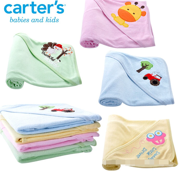 Carters Bebe Serviette De Bain Bebe Cartoon Capuche Peignoir De Bain De Bonne Qualite Eponge Peignoir De Bain Pour Enfants Infantile Bebe Peignoir K245 Aliexpress