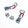 Adjustable Toolbox Case Metal Toggle Latch Catch Clasp Length Silver+Red ► Photo 3/6