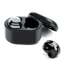 TWS с сенсорным управлением, беспроводные Bluetooth наушники, мини спортивные, для бега, громкой связи, HIFI, стереофонические наушники, наушники с зарядным устройством