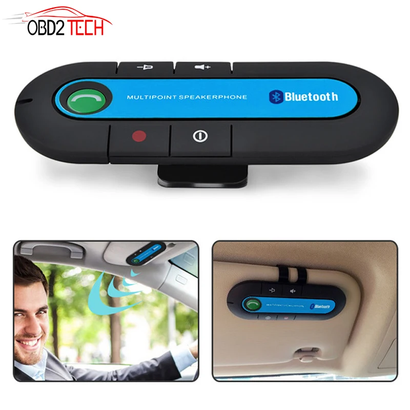 Bluetooth V4.1 BT850 солнцезащитный козырек Handsfree автомобильный комплект fm передатчик MP3