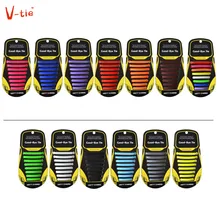 New 3 Sets 16 Roots Unisex Adults Womens Mens Fashion No Tie Elastic Silicone Shoelaces Flat Shoes Footwear Recreational Running