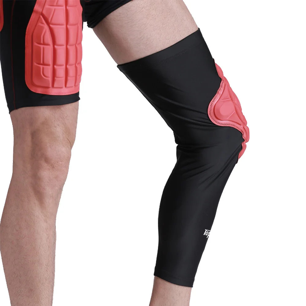 Protective Compression Knee Pads Crashproof Breathable Leg Sleeve 2