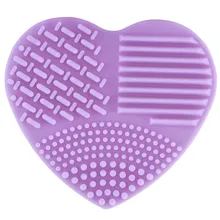 Инструменты для очистки яиц чистящие перчатки кисти для макияжа стиральная мода силикон(фиолетовый