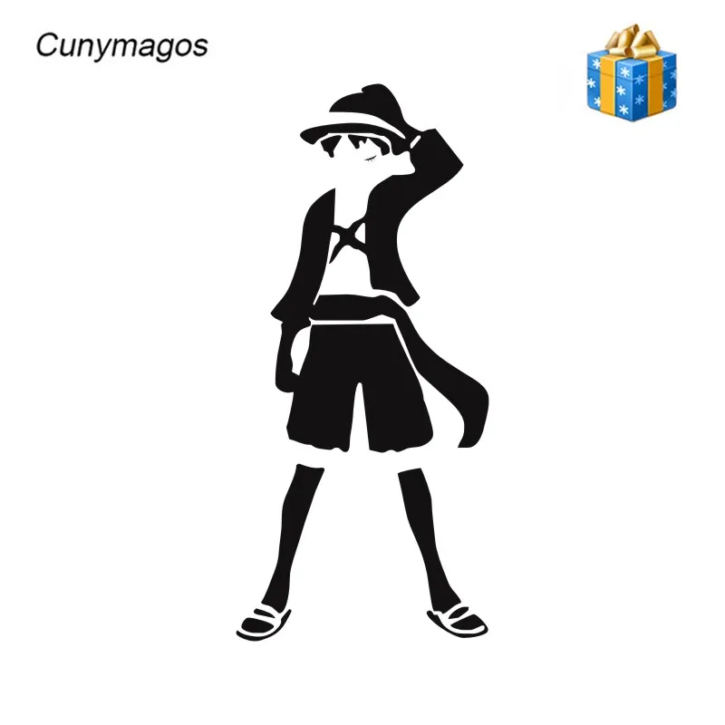 Cunymagos One Piece Luffy аниме наклейки Декор виниловые для автомобиля Стайлинг модный