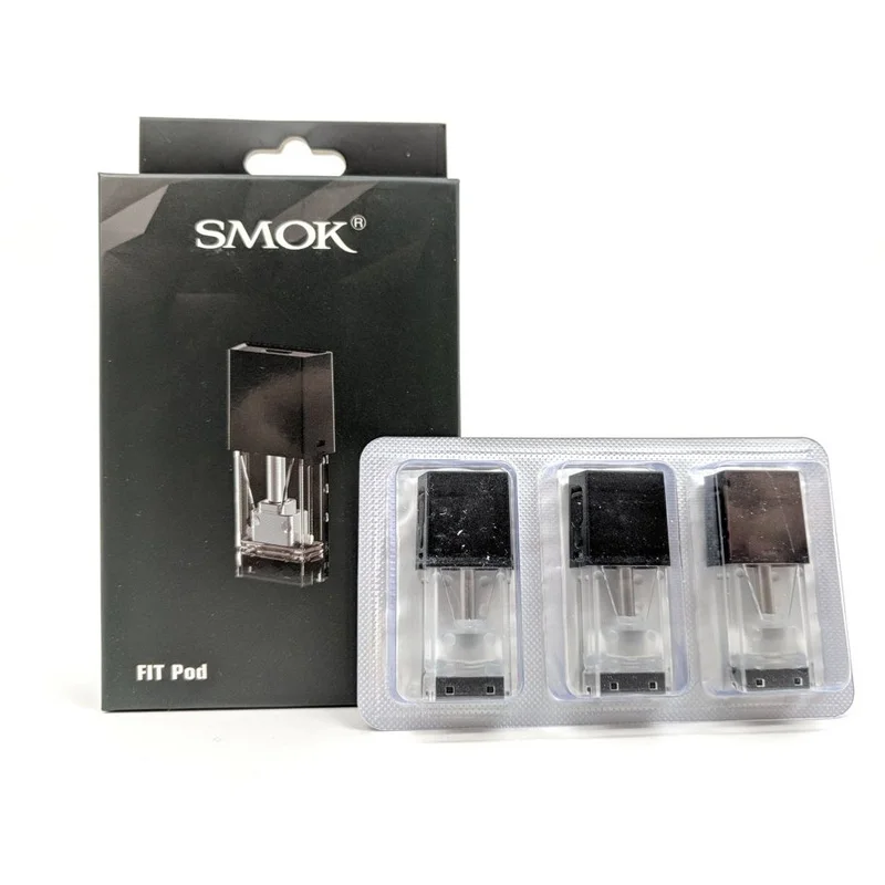 Original SMOK Fit Pod Cartridge 2ml Replacement Refillable Cartridge Coil for smok fit kit vape