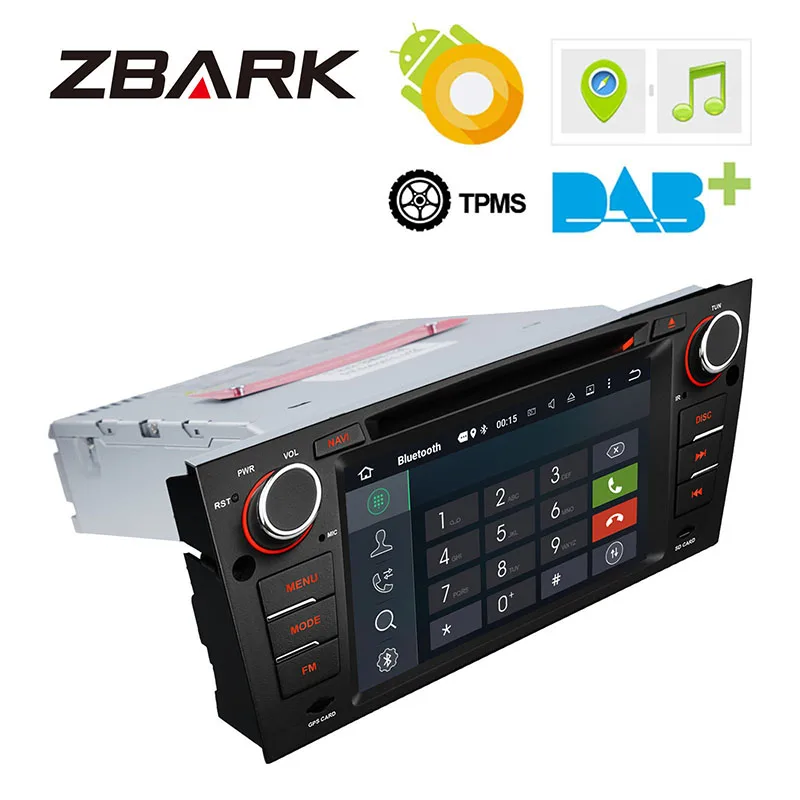 Top RAM 4G Android 8.0 Car DVD Player Stereo GPS for BMW E90 Sedan E91 Touring E92 Coupe E93 Convertible 2007 2008 2009 YH907002A 2