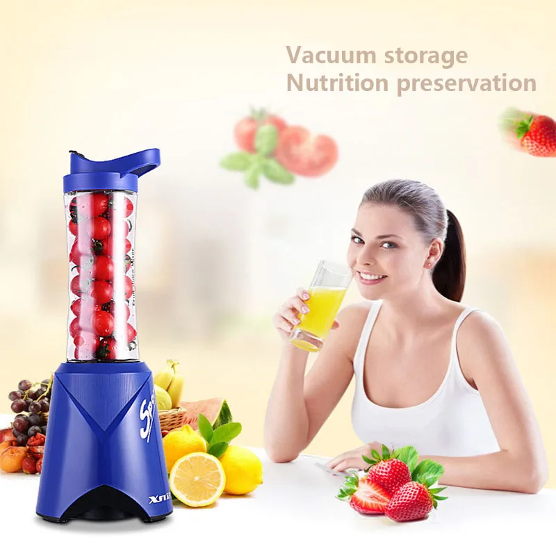 Портативный сок блендер соковыжималка чашка 400 мл Многофункциональный миксер для фруктов сока смузи молочный Шейк машина для детского питания