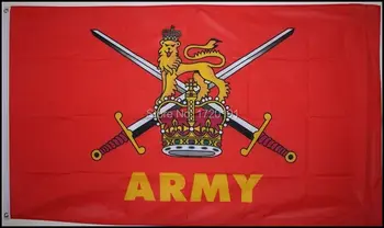 

3FT X5FT large British Army Corps flag 100% polyester two buckle