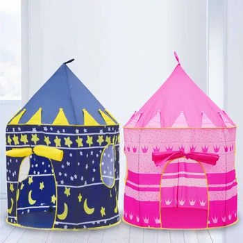 

Kids Cartoon Foldable Princess Castle Tent Pop Up Style Ocean Ball Pool Tipi Play Tent Ball Pit Playhouse with Carry Case Toys