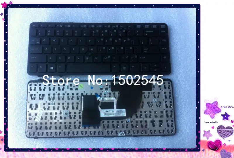 Бесплатная доставка Оригинальная клавиатура для ноутбука HP ProBook 640 G1 645 US с