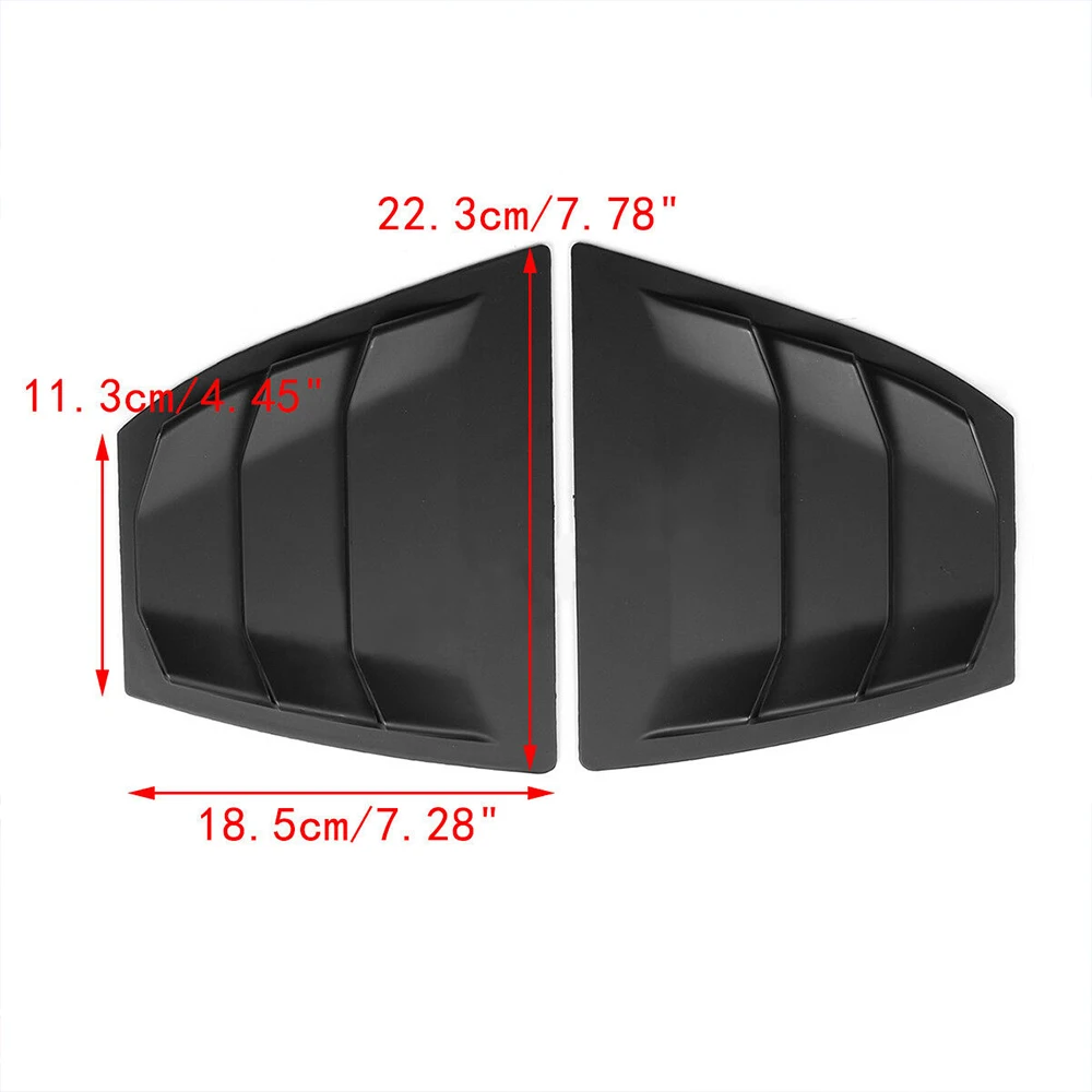 2 шт задняя панель задней боковой части кузова окна боковые жалюзи вентиляционное отверстие для мазда3 4 двери