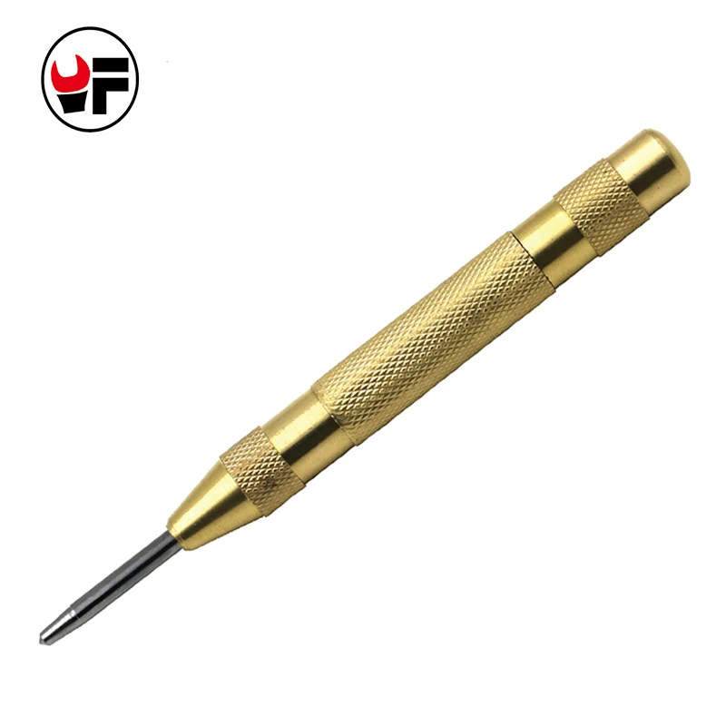 5 Inch Automatic Center Pin Punch Spring Loaded Marking Starting Holes