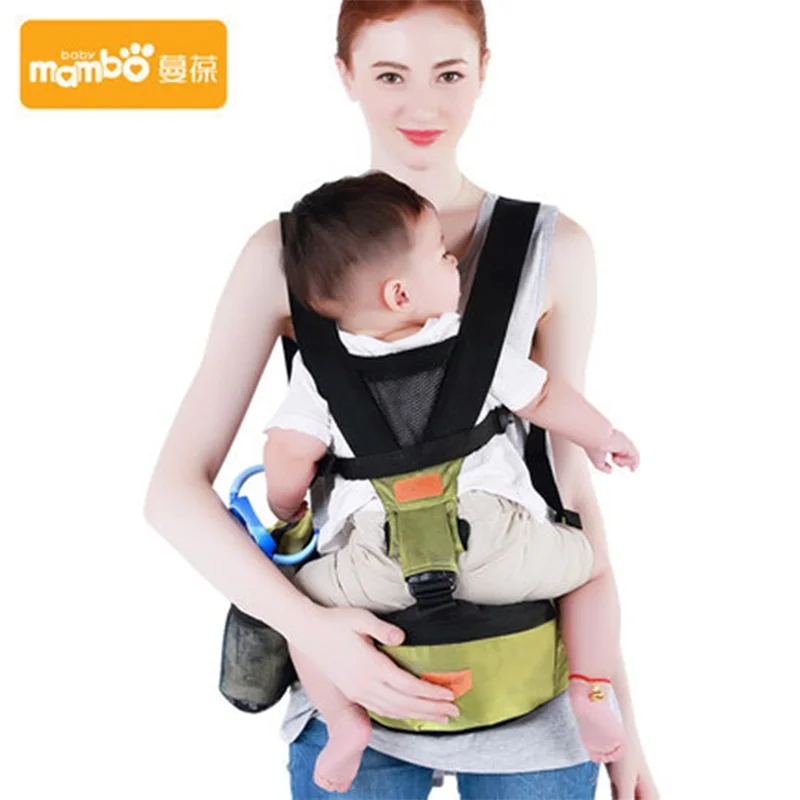 Детское плечо Перевозчик хип-сиденье мульти-функция Детский рюкзак слинг малыш кенгуру лицом переноска переноски Новорожденные крепежный