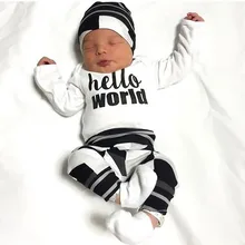 3pcs 2019 New Autumn Baby Boy Clothes Set Cotton T-shirt+pants+hat Infant Clothes Newborn Baby Girl Clothing Set Baby 3pcs 2019 New Autumn Baby Boy Clothes Set Cotton T-shirt+pants+hat Infant Clothes Newborn Baby Girl Clothing Set Baby