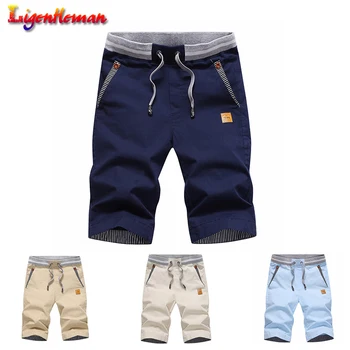 

summer fashion Men's Brand 2019 new men cargo beach shorts M-3XL men shorts plus size 3XL Cotton solid casual shorts FG113