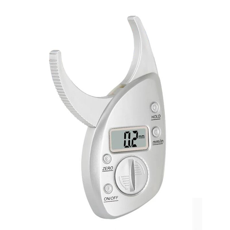 0-50mm Body Fat Caliper Analyzer Monitors Electronic Digital Body Fat Caliper Pl